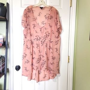 Torrid Floral Hi-Low Top Size 2